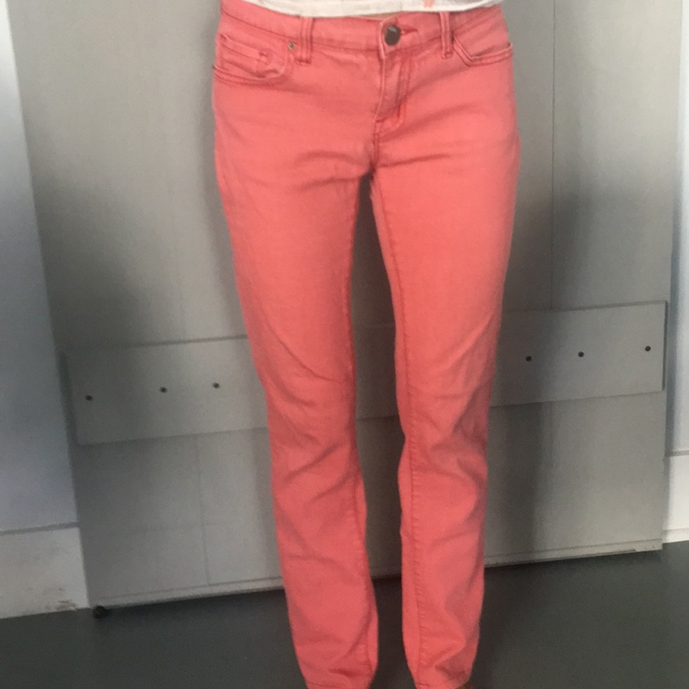 BDG Pink Cigarette Mid Rise Jean, 26 x 30